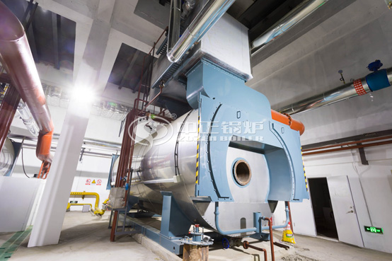 10噸WNS系列冷凝式燃氣蒸汽鍋爐項目